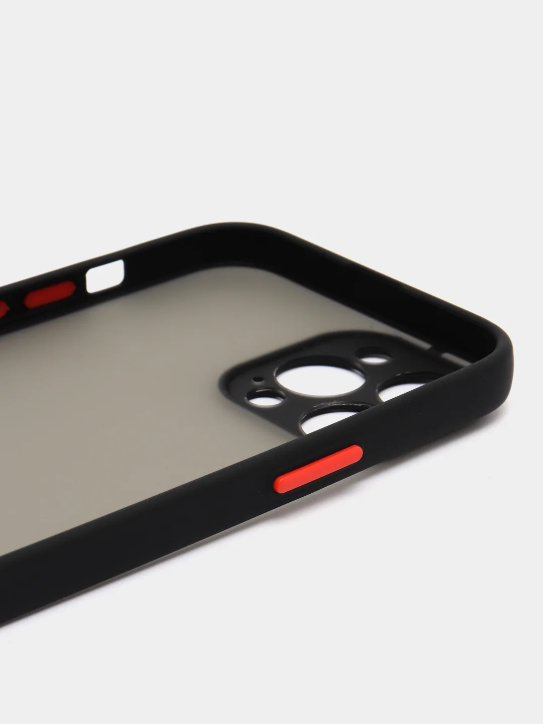 Черный противоударный силиконовый чехол iPhone 11 13 Pro Max