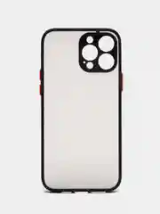 Черный противоударный силиконовый чехол iPhone 11 13 Pro Max