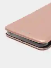 Розовый чехол книжка на Tecno Spark 8C / Tecno Spark Go 2022