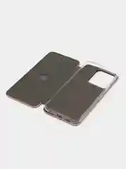 Розовый чехол книжка на Tecno Spark 8C / Tecno Spark Go 2022
