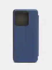 Синий чехол книжка на Tecno Spark 8C / Tecno Spark Go 2022