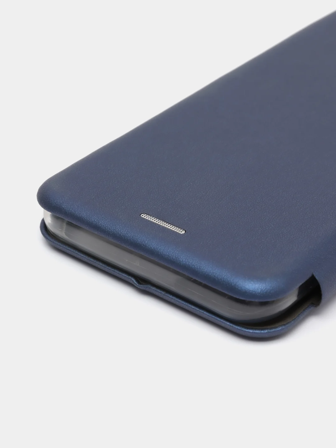 Синий чехол книжка на Tecno Spark 8C / Tecno Spark Go 2022