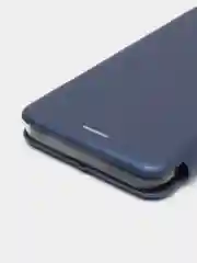 Синий чехол книжка на Tecno Spark 8C / Tecno Spark Go 2022