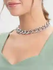 Серебряный массивная цепь