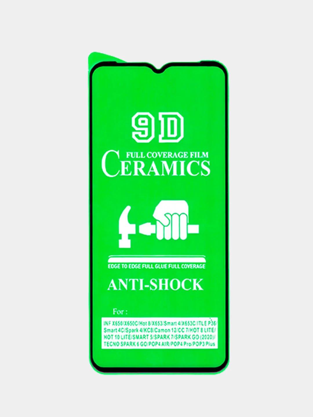 Защитная пленка Ceramics для Infinix Hot 20 / Hot 20i / Hot 12i / Hot 12 Pro