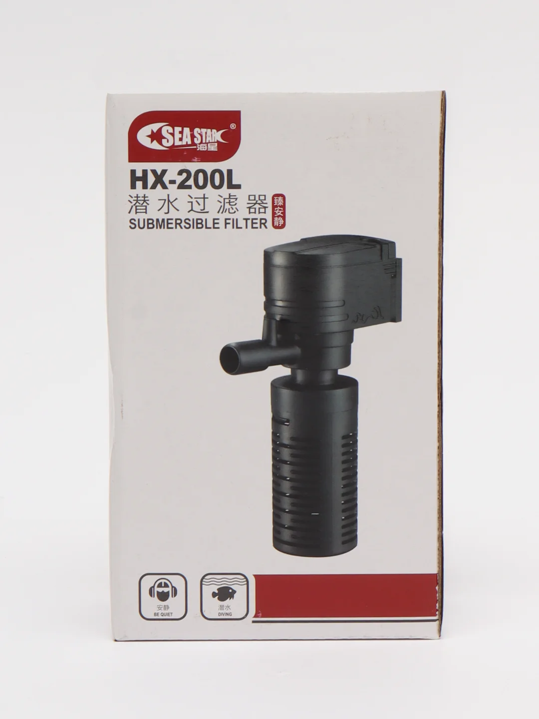 Фильтр внутренний Sea Star HX-200L, 300 л/ч, 3 Вт