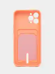 Пастельно-коралловый чехол для iPhone 12 Pro Max силиконовый, Айфон Про Макс