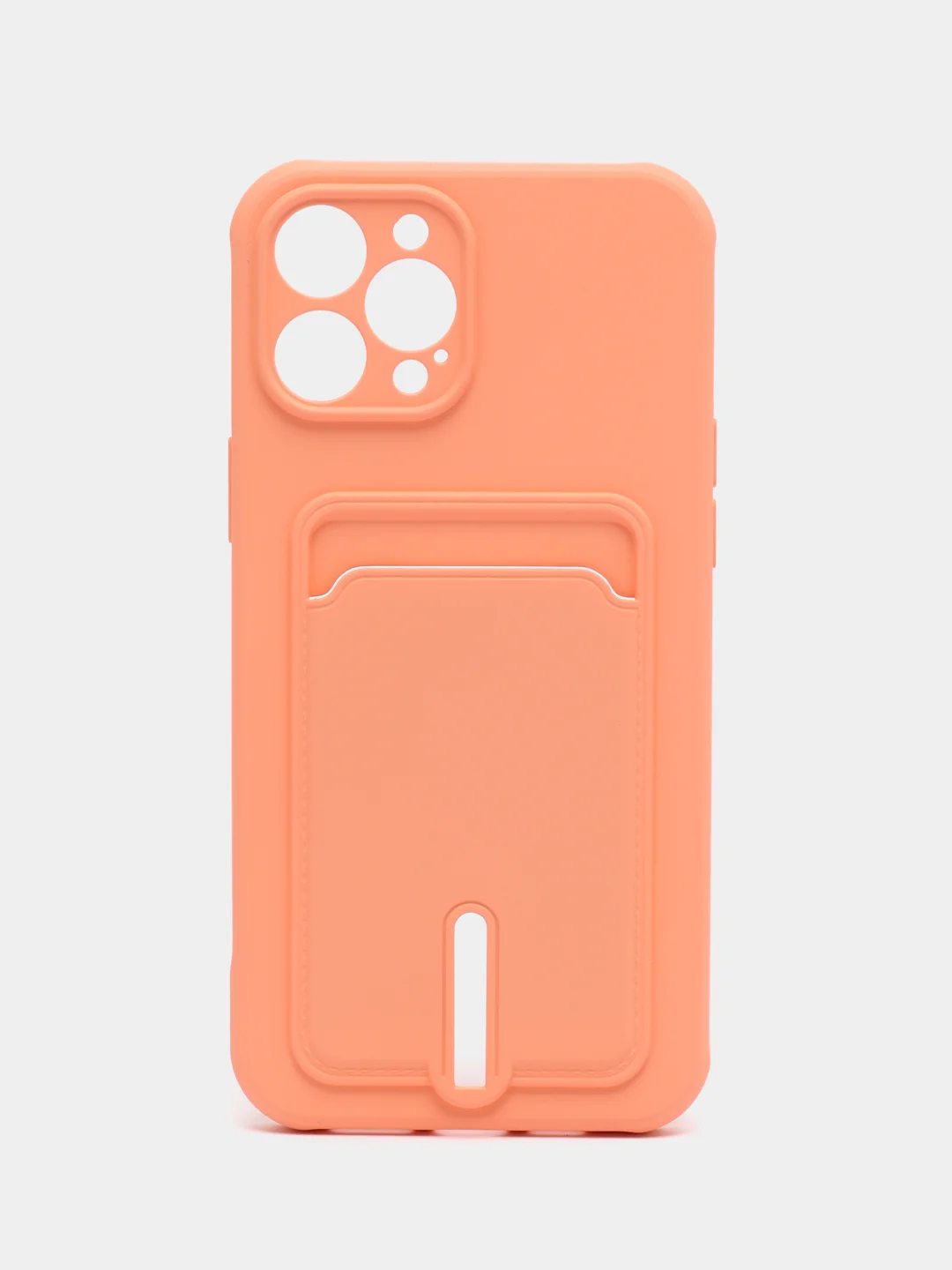 Пастельно-коралловый чехол для iPhone 12 Pro Max силиконовый, Айфон Про Макс