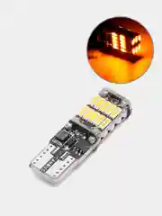 Оранжевый габаритные светодиодные лампы T10 W5W 26SMD и T15 W16W на огни на габаритки и задний ход