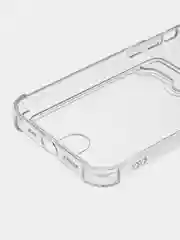 Прозрачный противоударный чехол прозрачный iPhone 11, 12, 13, 14, XR, 7/8/SE, 6, с карманом для карты