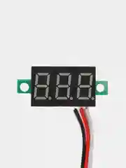 Модуль вольтметра 0.36 0-100VDC, красный