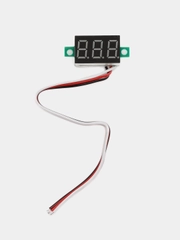 Модуль вольтметра 0.36 0-100VDC, красный