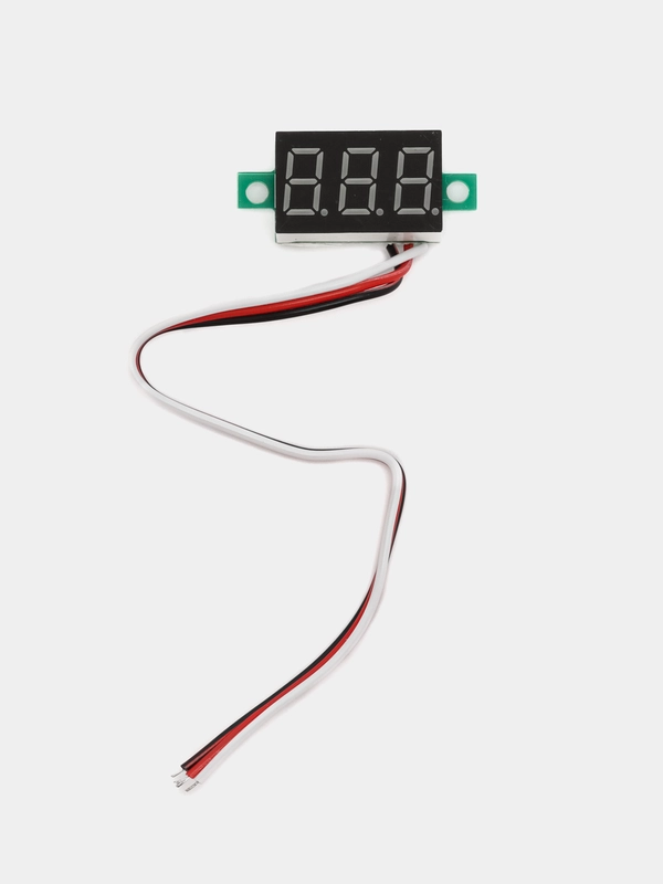 Модуль вольтметра 0.36 0-100VDC, красный