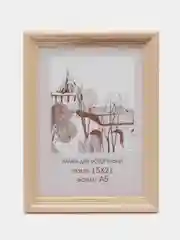 Молочный фоторамка 15 х 21 А5 сосна, С20