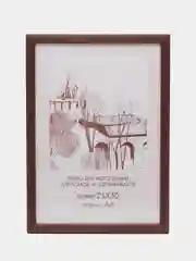 Коричневый фоторамка 21 х 30 А4, сосна, С14