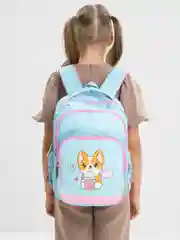 Рюкзак школьный Юнландия Mild, 2 отделения, 3 кармана, эрго-спинка, Corgi, 270679