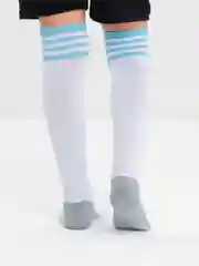 Белый гетры футбольные подросковые