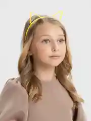 Желтый ободок "Ушки кота"