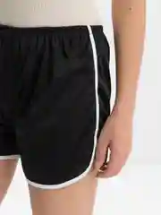 Черный шорты женские спортивные, шорты для дома, шорты летние