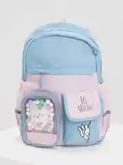 Рюкзак школьный для девочки Brauberg Pastel с термонашивками, Friendly bunnies, 271423