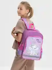 Рюкзак школьный для девочки, Пифагор School, 1 отделение, 3 кармана, Sweet dreamer, 271401