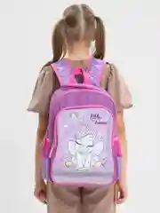 Рюкзак школьный для девочки, Пифагор School, 1 отделение, 3 кармана, Sweet dreamer, 271401