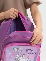 Рюкзак школьный для девочки, Пифагор School, 1 отделение, 3 кармана, Sweet dreamer, 271401