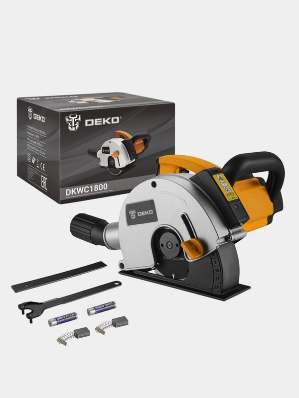 Штроборез DEKO DKWC1800, 125 мм, 1800 Вт, лазерный указатель