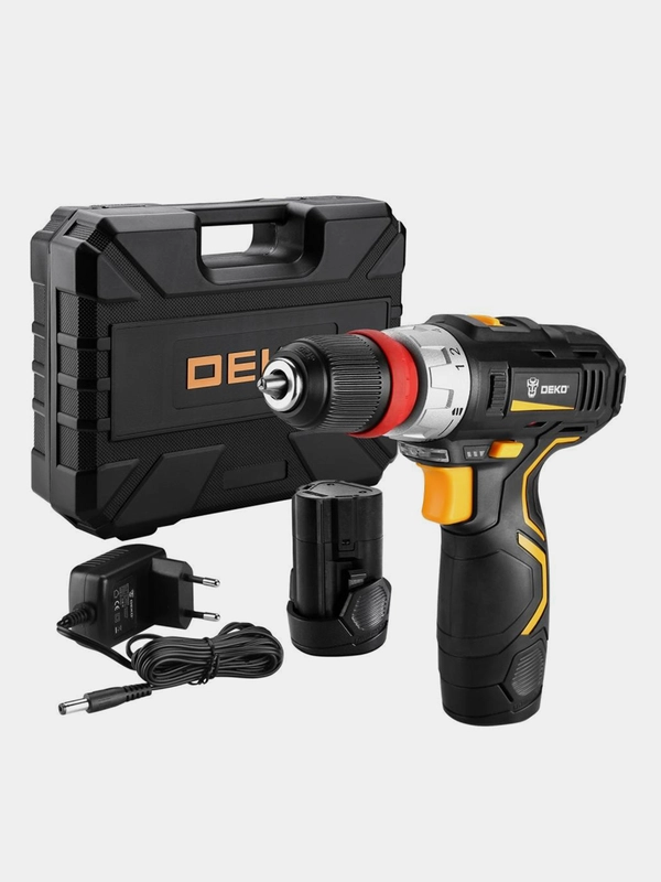 Аккумуляторная дрель-шуруповерт DEKO GCD12DU3 Li-Ion