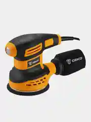 Шлифмашина эксцентриковая сетевая DEKO DKG350
