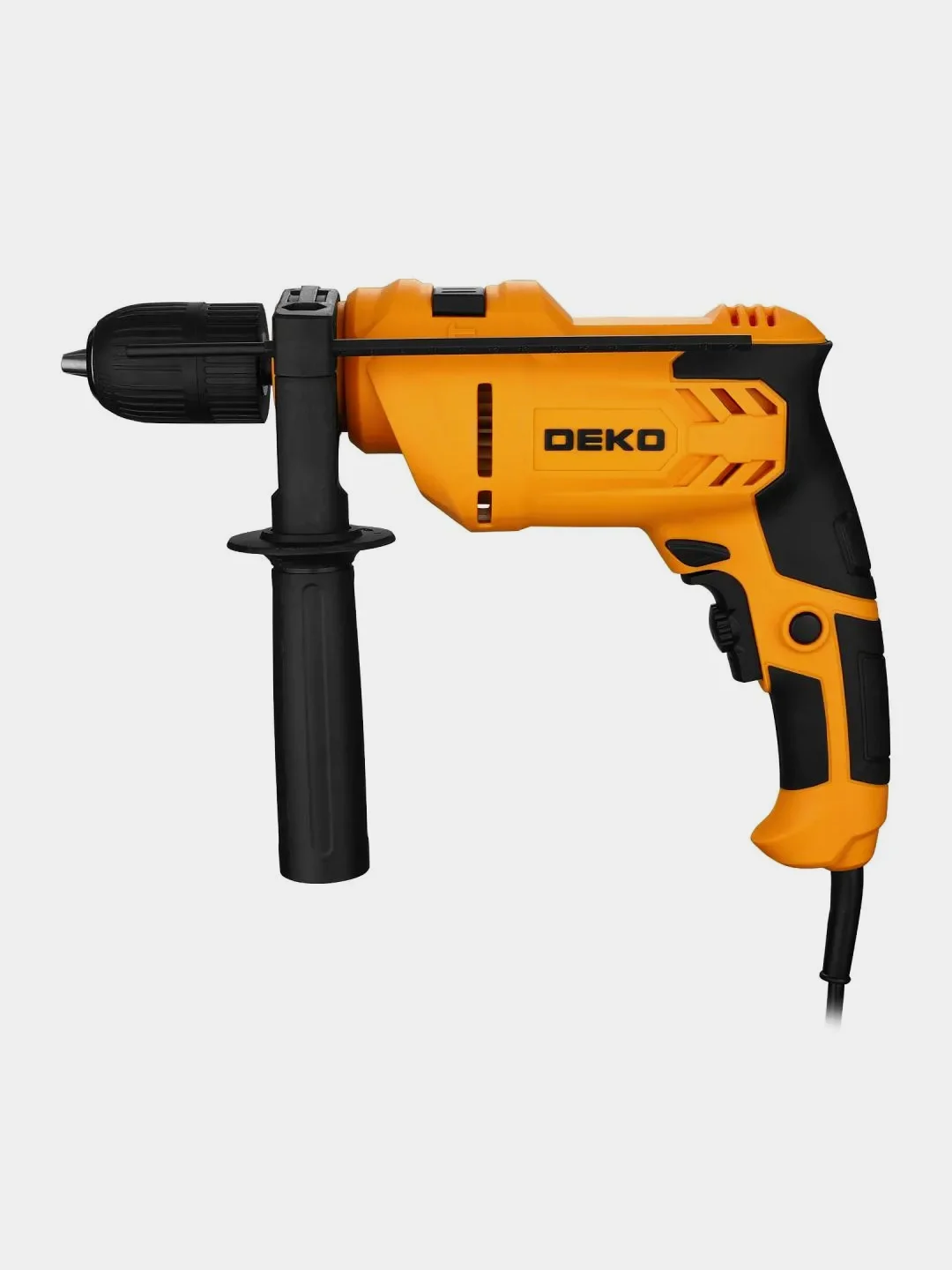 Дрель ударная сетевая DEKO DKID850W с быстрозажимным патроном, 850Вт