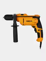 Дрель ударная сетевая DEKO DKID850W с быстрозажимным патроном, 850Вт