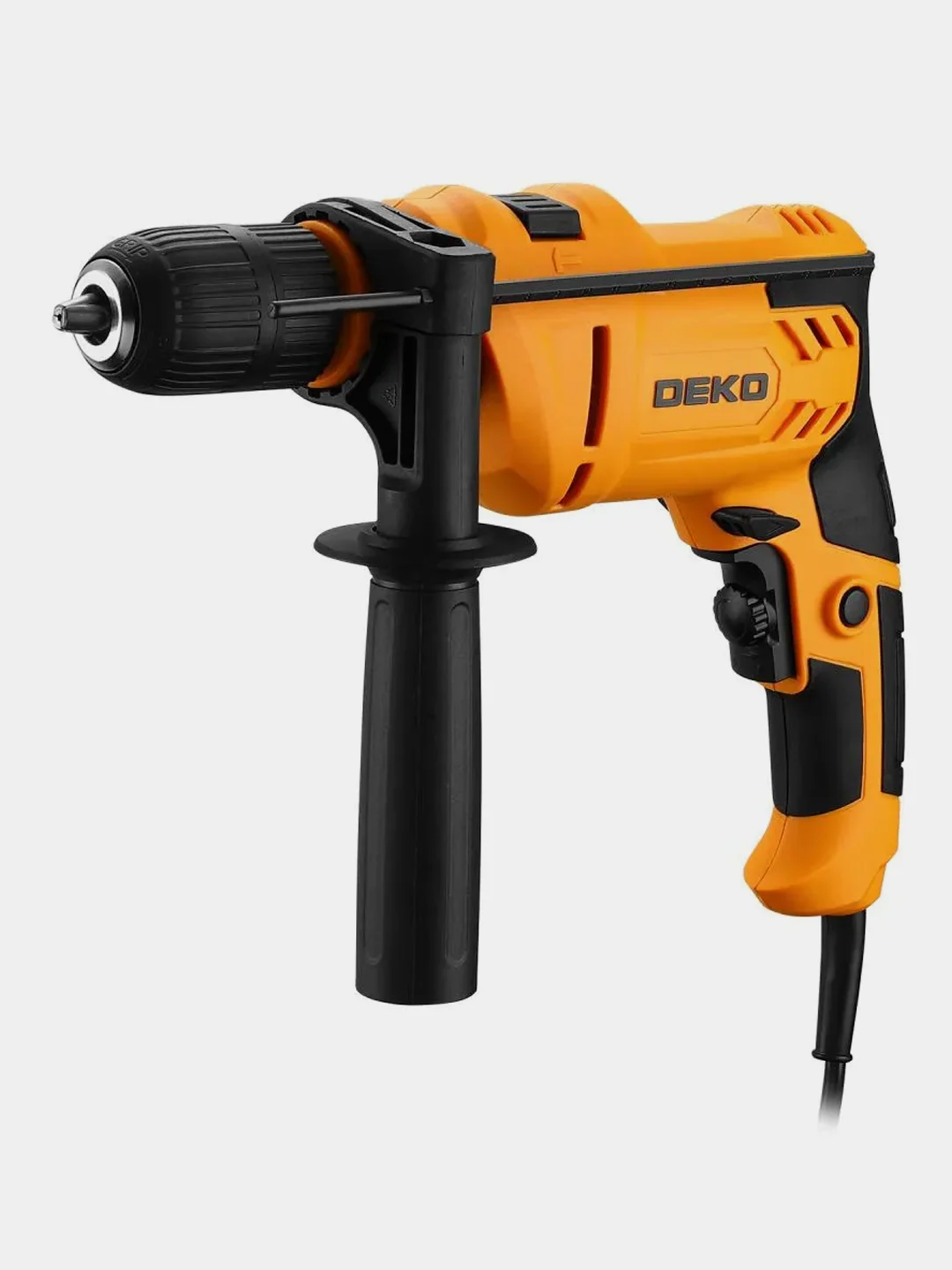 Дрель ударная сетевая DEKO DKID850W с быстрозажимным патроном, 850Вт