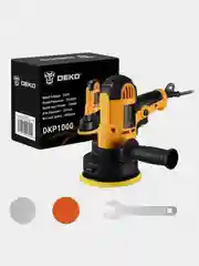 Шлифмашина полировальная сетевая DEKO DKP1000 + набор аксессуаров 5 шт