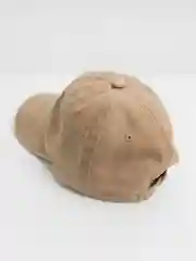 Бежевый кепка джинсовая, унисекс, на металлической застёжке