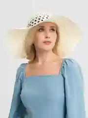 Молочный шляпа женская летняя