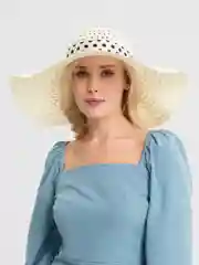 Молочный шляпа женская летняя