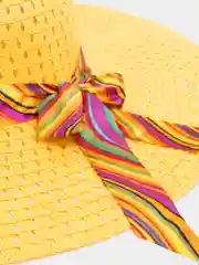 Желтый шляпа женская летняя