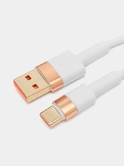 Кабель Type-C провод 1м, Lightning, тайп си, зарядка для телефона для быстрой зарядки