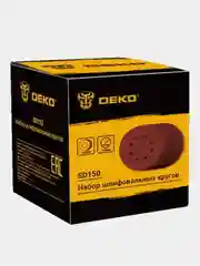 Набор шлифовальных кругов DEKO SD150 (P60, P80, P100, P120, P150, P180, P240, P320, P400, P600)