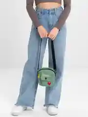 Желтый сумка через плечо