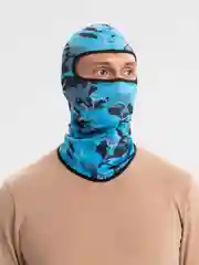 Синий меланж балаклава