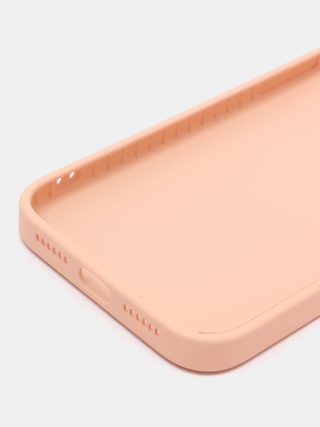 Кремовый чехол для iPhone (Айфон) 11 и 11 Pro Max с прямыми бортами под 12 айфон, стеклянный