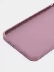 Фиолетовый чехол для iPhone (Айфон) 11 и 11 Pro Max с прямыми бортами под 12 айфон, стеклянный