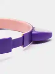 Фиолетовый накладные Bluetooth-наушники More choice HW24kids, беспроводные наушники 200 мАч