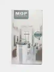 Белый набор для уборки, швабра с ведром и с системой отжима
