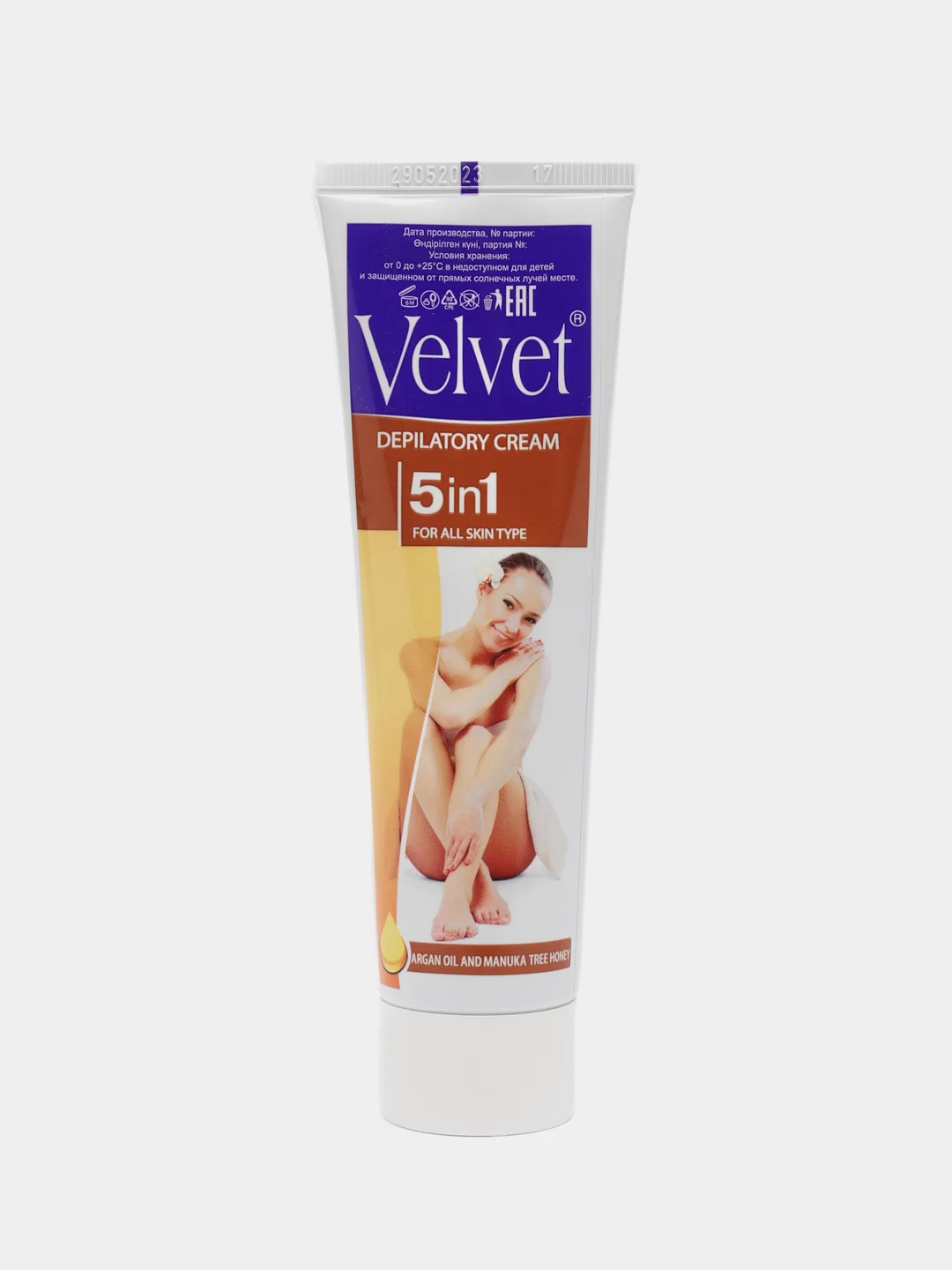 Velvet Крем для депиляции 5 в 1 для всех типов кожи 100 мл