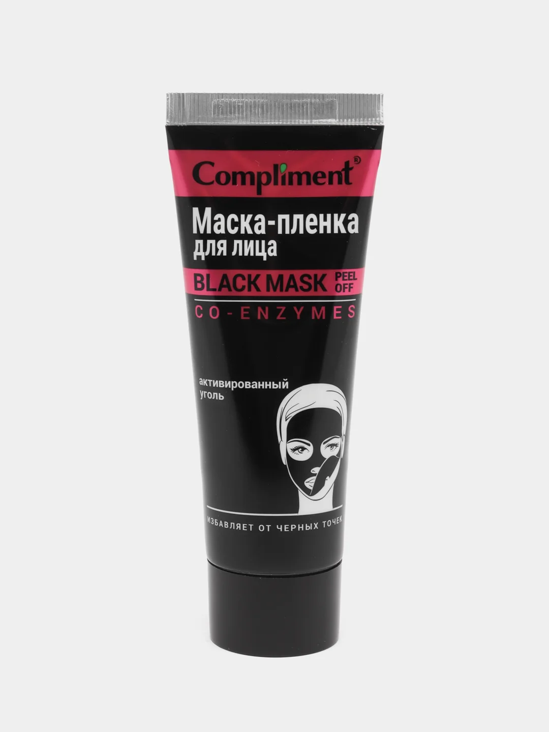 Compliment Black Mask Маска-пленка глубокого очищения CO-ENZYMES 80 мл
