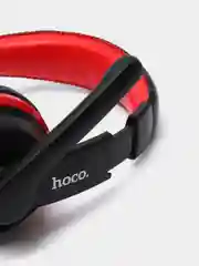 Красный наушники проводные, накладные, Hoco W103 Magic, игровые наушники, для геймера