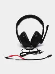 Черный наушники проводные, накладные, Hoco W103 Magic, игровые наушники, для геймера